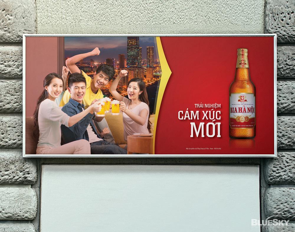 Biển quảng cáo Bia Hà Nội